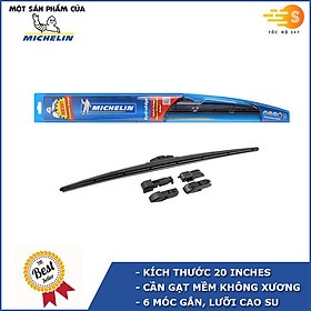 Cần gạt mưa mềm cao cấp không xương Michelin 1013xx - Nhiều kích thước