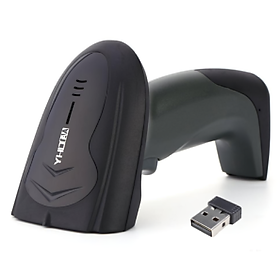 Mua Máy quét mã vạch không dây YHD 1200CW 1D đọc mã vạch Barcode(1D) cực nhạy kết nối USB không dây dùng trên Máy tính  Laptop - Hàng Nhập Khẩu