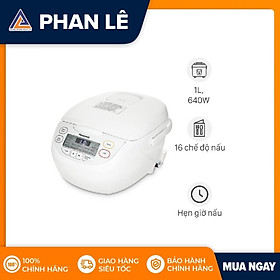 Nồi cơm điện tử Panasonic 1 lít SR-CL108WRAM - Hàng Chính Hãng