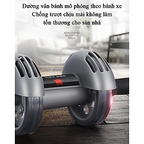 Dụng cụ tập cơ bụng cơ bắp thon gọn đàn hồi tự động Abdominal Wheel