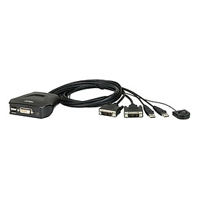 Mua Aten CS22D KVM switch 2 cổng  USB chuẩn DVI  - Hàng chính hãng