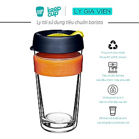 Keepcup Ly Thủy Tinh Giữ Nhiệt LongPlay Banksia