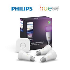 Bộ Đèn Kit Philips Hue 16 triệu màu