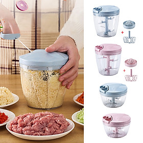 Máy Xay Tỏi Ớt / Rau Củ Các Loại Bằng Tay Cho Gia Đình