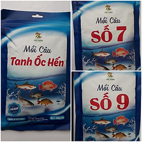 Combo(bài mồi gồm) Mồi Câu Cá Số 7,9 và Tanh Ốc Hến _ Bộ 3 kết hợp hoàn hảo của Hãng Phú Thành 