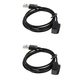 2x USB Charging Charger Cable for   Bluetooth Headset