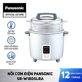 Nồi Cơm Điện Panasonic SR-W18GSARA/ SR-W18GSLRA/ SR-W18GSRRA 1.8 Lít - Hàng Chính Hãng