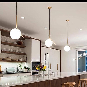 Mua Đèn thả trần đen trang trí đèn thả hình cầu