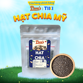 Hạt Chia Nhập Khẩu Nam Mỹ Pam's(10g/tick) - Hạt chia Organic, Giàu Đạm Omega-3