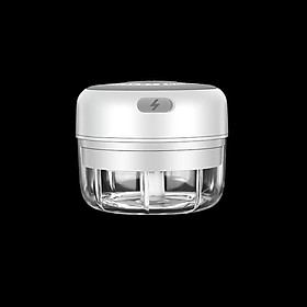 Mua Mẫu Mới Máy Xay Tỏi Ớt Xay thịt Xay Đồ Ăn Dặm Cho Bé Đa Năng Mini Cầm Tay Sạc Điện Cổng USB 100ml 250ml Combo 2 in 1