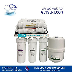 Mua Máy lọc nước ro không vỏ  9 cấp lõi công nghệ Nga geyser eco 9