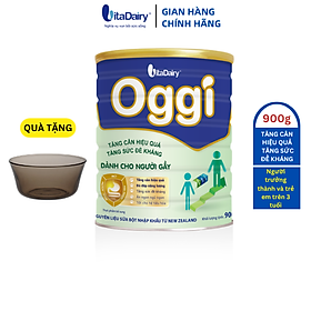 Sữa bột OGGI dành cho người gầy 900g