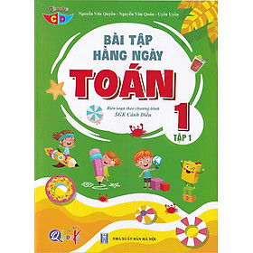 Sách – Bài tập hằng ngày Toán 1 tập 1 (Biên soạn theo chương trình sgk Cánh diều)