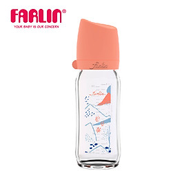 Bình Sữa Thủy Tinh City Bottle Cổ Rộng Của FARLIN - Nepal - 240ML