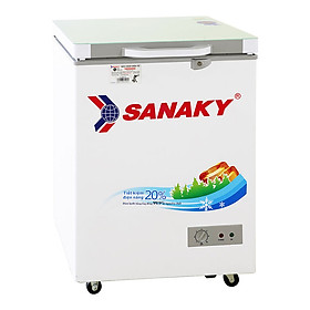 TỦ ĐÔNG MINI SANAKY 100 LÍT VH-1599HYK ĐỒNG (R600A) - HÀNG CHÍNH HÃNG - CHỈ GIAO HCM