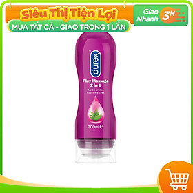 Durex Gel Bôi Trơn Play Massage 2 - in- 1 200ml