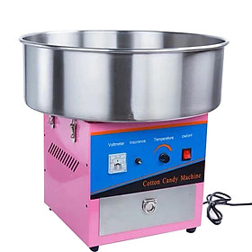 Máy kẹo bông gòn điện 220v công nghiệp bán hội chợ ,điểm vui chơi ,trường học...