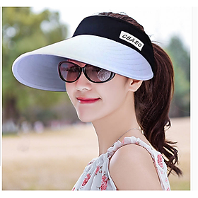 Mũ nửa đầu rộng vành chống nắng chống tia cực tím cao cấp, nón nữ rộng vành mẫu mới