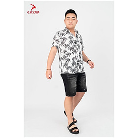 Áo sơ mi bigsize, Áo sơ mi cho người béo, Áo sơ mi ngoại cỡ, Áo sơ mi size to (Thương hiệu Akyoo) size 80-140kg