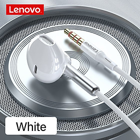 Tai nghe có dây 3.5mm Lenovo XF06 Tai nghe bán trong tai Giảm tiếng ồn với Điều khiển dây micrô HD bằng màng Graphene