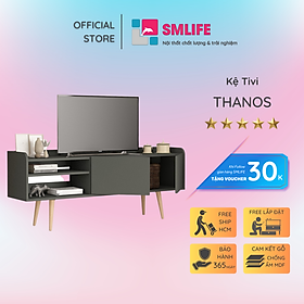 Mua Kệ tivi gỗ hiện đại SMLIFE Thanos  | Gỗ MDF dày 17mm chống ẩm | D155xR35xC60cm
