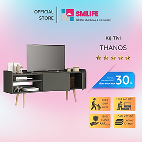 Kệ TV phòng ngủ phong cách thanh lịch đẹp SMLIFE Thanos