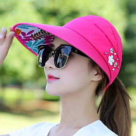 Nón mũ rộng vành đi biển chống nắng cho nữ phiên bản Hàn Quốc dona23052701
