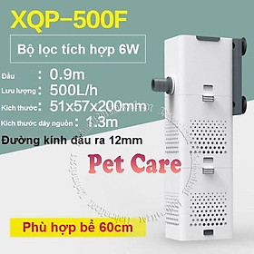 Máy lọc nước bơm oxy bể cá XQP nội địa cao cấp