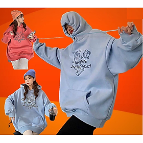 Áo Khoác Hoodie Nam Nữ Nỉ Bông Dày Form Rộng Unisex Áo Khoác Hoodie Nỉ Nữ Sweater Nam Thun Nỉ in GẤU