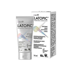 Kem dưỡng ẩm dịu ngứa da nhạy cảm Latopic Face Body Cream 75ml