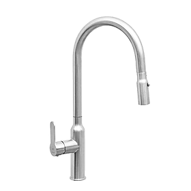 Mua Vòi Rửa Chén Malloca K046-S - Có Dây Rút - Chất Liệu Inox 304 - Hàng Chính Hãng