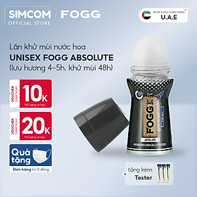 Lăn khử mùi FOGG 50ml Absolute,Lăn khử mùi nước hoa nam,Lăn khử mùi unisex,Lăn khử mùi lưu hương 48h,Lăn thơm nách,Lăn khử mùi cơ thể,Lăn khử mùi chính hãng,Lăn khử mùi lưu hương lâu,Lăn khử mùi không gây ố,Lăn khử mùi hôi nách