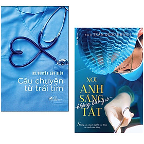 Combo 2 cuốn : Câu Chuyện Từ Trái Tim + Nơi Ánh Sáng Không Bao Giờ Tắt (Tặng kèm Bookmark Happy Life )