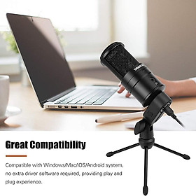 Mua Micro thu âm  livestream TAKSTAR PC-K220 USB dùng cáp USB  không cần sound card - Hàng Chính Hãng