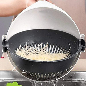 Bộ Dụng Cụ Nạo Rau Củ Quả Kèm Rổ Đa Năng Tiện Dụng - Hàng Chất Lượng