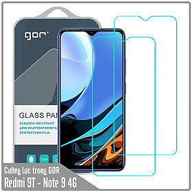 Mua Bộ 2 kính cường lực Gor cho Xiaomi Redmi 9T - Redmi Note 9 4G 2021 -Hàng Nhập Khẩu