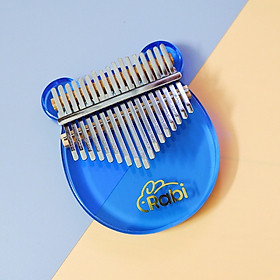 Mua Đàn Kalimba Trong Suốt RABI RC02 Hình Gấu Xanh