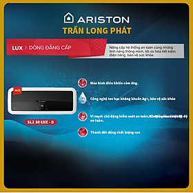Mua BÌNH NƯỚC NÓNG GIÁN TIẾP  ARISTON SL2 30 LUX-D AG+ - HÀNG CHÍNH HÃNG