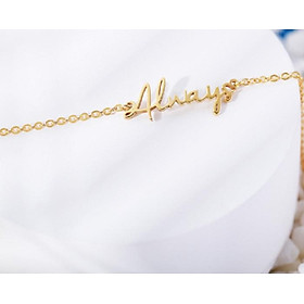 Lắc bạc Always Gix Jewel LT06