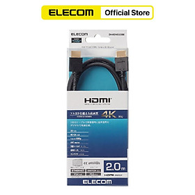 Cáp HDMI hỗ trợ 4K 0.7m ELECOM DH-HD14EA nhiều kích thước - Hàng Chính Hãng