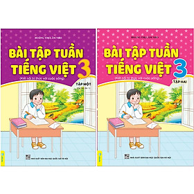 Combo 2 cuốn Bài tập tuần Tiếng Việt 3 Kết Nối