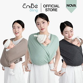 Địu Vải Em Bé Sling Baby Sling Nova/Nova Plus Dễ Địu Êm Vai An Toàn Cho Bé 0–24 Tháng