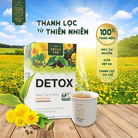 TRÀ DETOX No.D2021 THANH LỌC CƠ THỂ, CHỐNG LÃO HÓA, ĐẸP DA