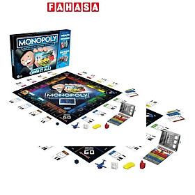 Đồ Chơi Cờ Tỷ Phú - Phiên Bản Ngân Hàng Điện Tử Siêu Cấp - Monopoly E8978