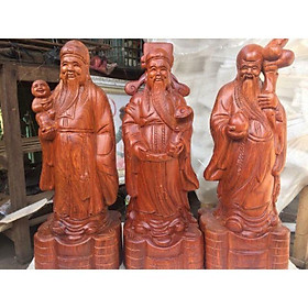 Mua Bộ tam đa gỗ Hương cao 30cm
