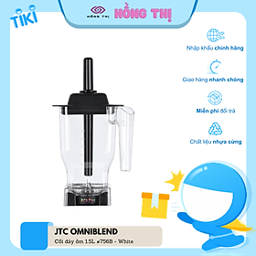 Mua Cối Xay Sinh Tố Công Nghiệp JTC Omniblend (Cối đáy ôm + Nắp + Lưỡi Dao + Que Khuấy) - Hàng Nhập Khẩu