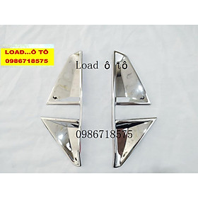 Ốp Viền Đèn Gầm Trước Sau Xe Toyota Veloz 2022-23 Mẫu Nhựa ABS Mạ Crom Sáng Bóng
