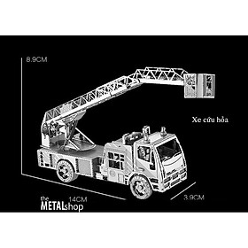 Mô Hình Lắp Ráp Kim Loại xe cộ cỡ lớn