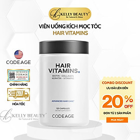 Viên Uống Kích Mọc Tóc CODEAGE Hair Vitamins | Kelly Beauty