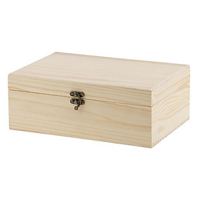 8 Rows Natural Wooden Essential Oil Box Case Holds 5ml/10ml/30ml Aromatherapy Oil Bottles